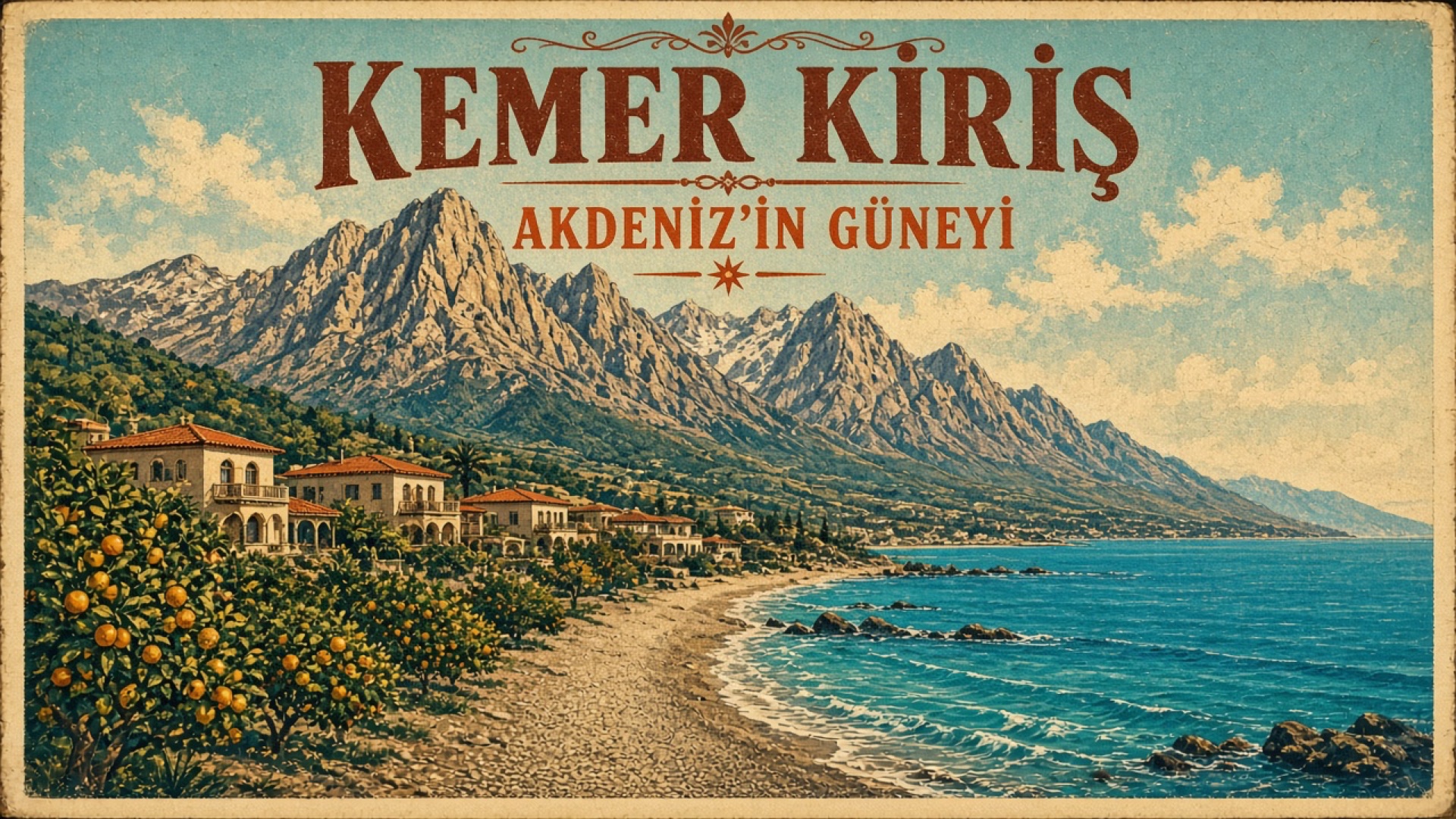 Antalya Kemer Kiriş Siteleri: Beş Yıldızlı Oteller Arasında Kalan Narenciye İnadı