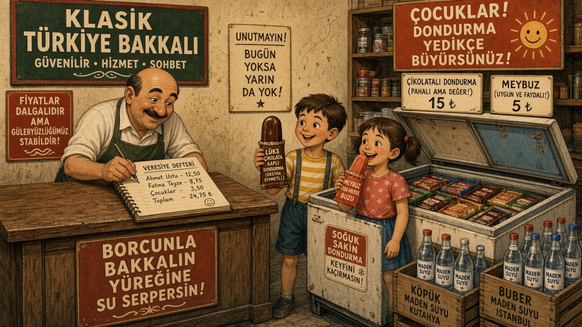 Kumburgaz Bizimkent Bakkalında Dondurma Diplomasisi: Magnum Aristokrasisi ve Meybuz Realizmi