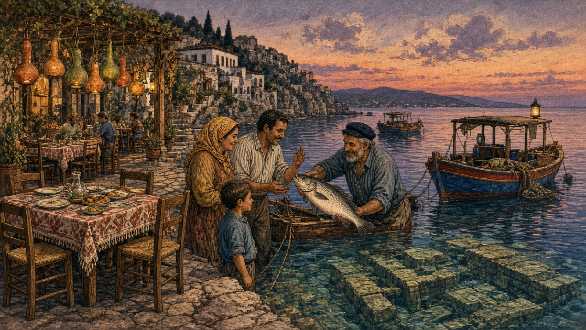 Bodrum Gümüşlük Balıkçı Tezgâhı ve İskele Pazarlığı: Gün Batımı Fahiş Hesap Savaşı