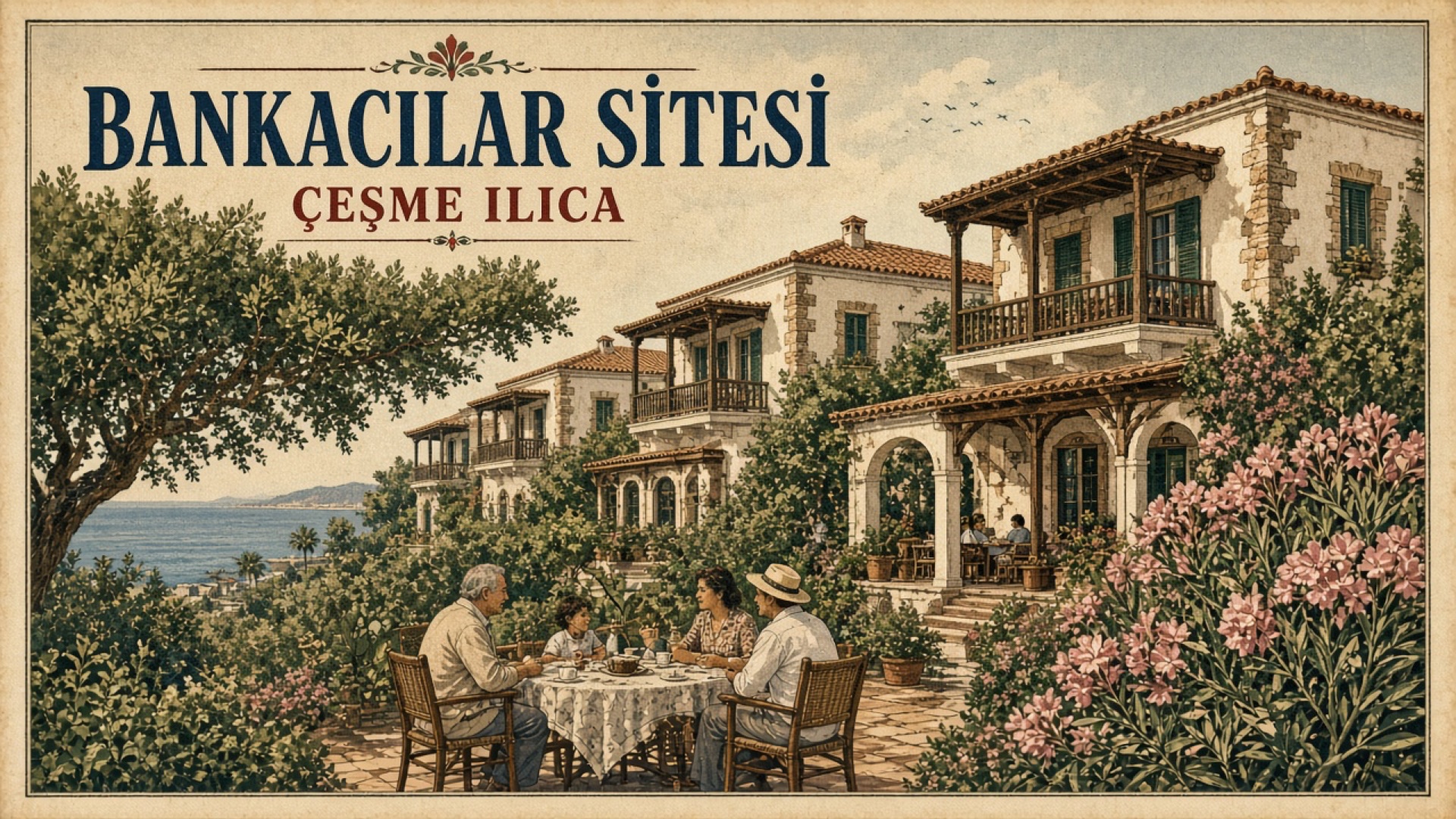 Çeşme Ilıca Bankacılar Sitesi: Seksenlerin Bürokrat İncisi ve Alaçatı Sosyetesine Direnç