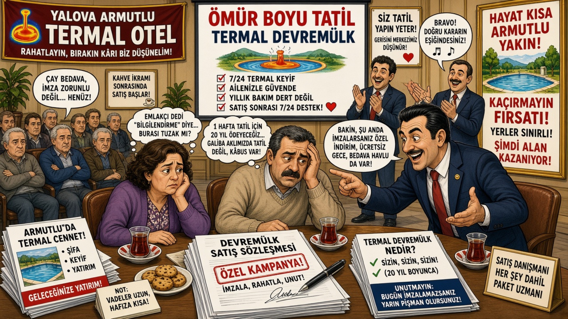 Yalova Armutlu İhlas Tatil Köyü ve Termal Tuzaklar: 30 Yıllık Hisseli Tapu Dramı
