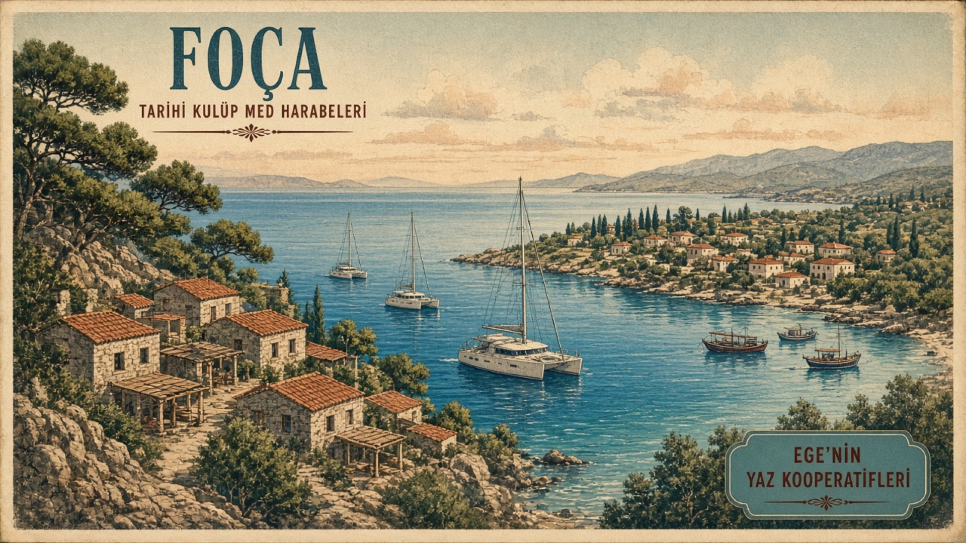 Foça Fransız Tatil Köyü Kalıntıları ve Kooperatif Kuşağı: Club Med Devriminden Kalanlar