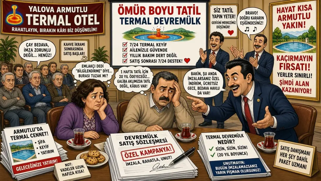 Devre Mülk Tuzakları ve Termal Otelde Rehin Kalan Aileler: 30 Yıllık Hisseli Tapu Dramı