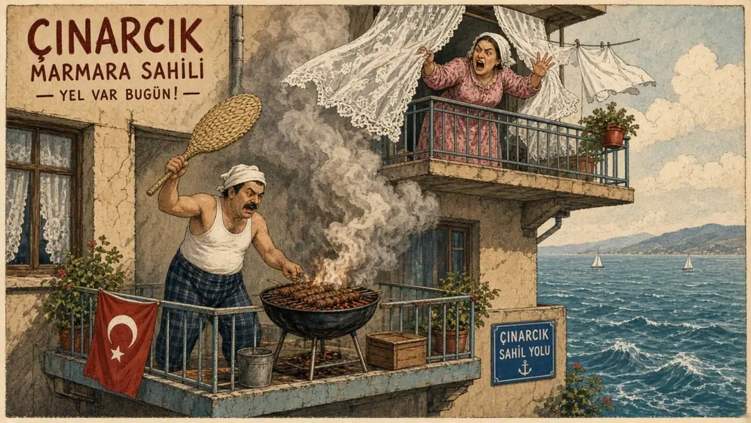 Yalova Çınarcık Karpuzdere Sitelerinde Lodoslu Gün Mangal Savaşı ve İsli Tüller Tutanağı